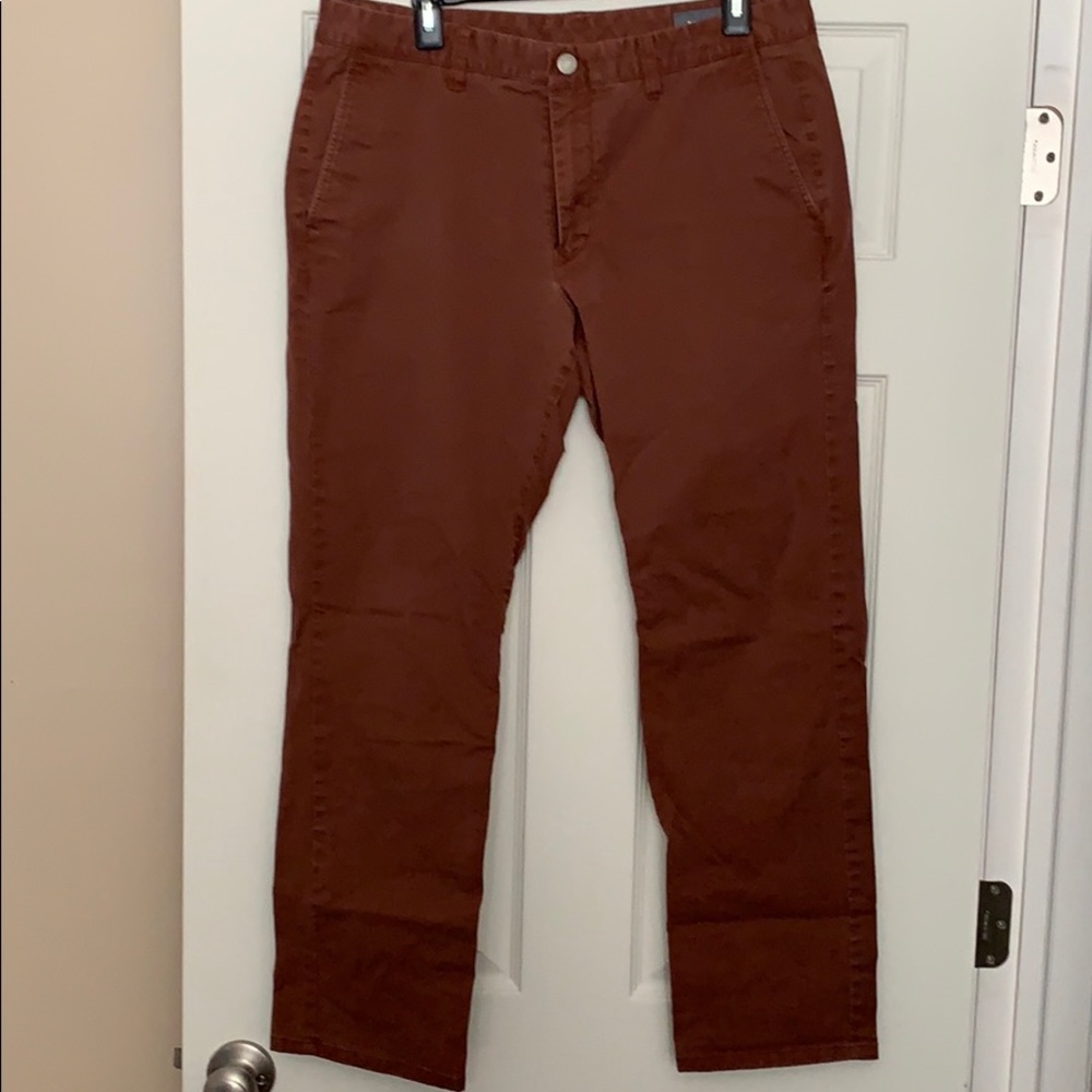 Bonobos brown slim fit chinos 34W-30L
